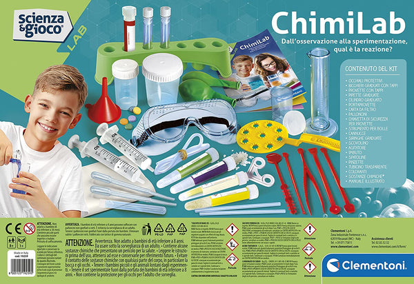 IL GRANDE LABORATORIO DI CHIMICA CLEMENTONI