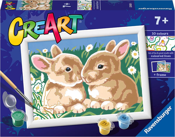 Ravensburger Creart 😍 Come diventare grandi artisti, Piccoli artisti  crescono con CREART 😍✨🎈🎨 Grazie alle linee colorate e ai numeri, i  piccoli artisti riconosceranno facilmente il disegno e gli spazi da