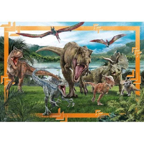 104 Pezzi Maxi Jurassic World CLEMENTONI 