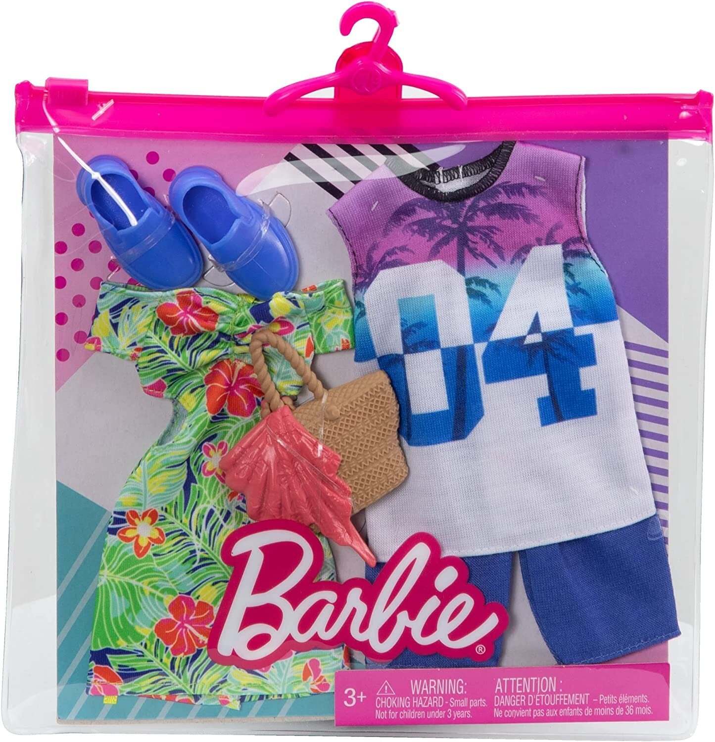 Barbie and Ken Tropical Fashion Pack - HBV72