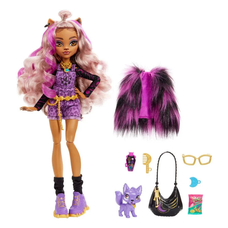 Bambole Monster High doll Clawdeen Wolf 25 cm