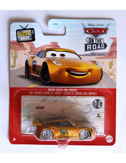 Disney Pixer Cars Rusteze Dinoco Cruz Ramirez