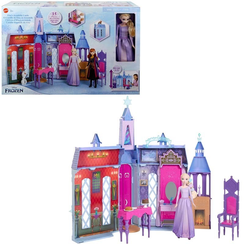 Frozen Castello di Arendelle con Bambola - HLW61 Mattel