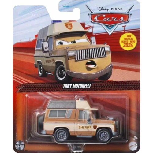 Disney Pixar Cars Tony Motorfelt Sheriff Die-cast Car 1:55