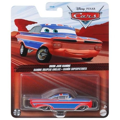 Disney Cars 1:55 Union Jack Ramone HTY11