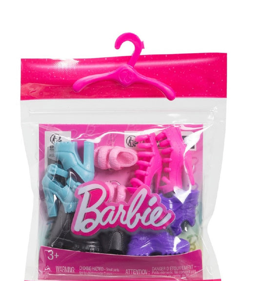 Barbie Fashion Pack HWV71 - Confezione di 5 scarpe