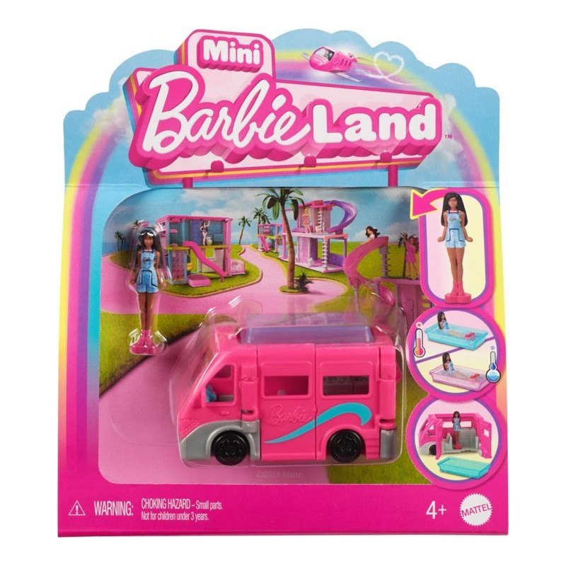 Barbie Mini BarbieLand - Set mini Camper dei Sogni