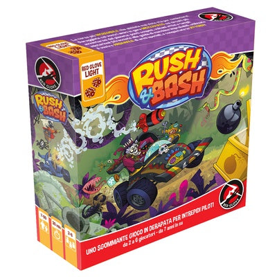 Rush & Bash Gioco Di Carte 7  Anni +  Red Glove