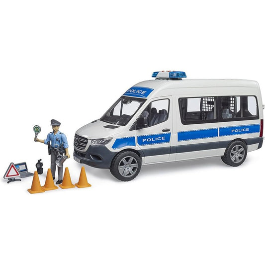 02683 Mb Sprinter Polizia Con BRUDER