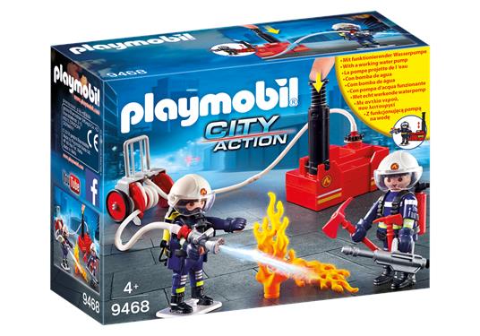 Playmobil 9468 Squadra Dei Vigili Del Fuoco