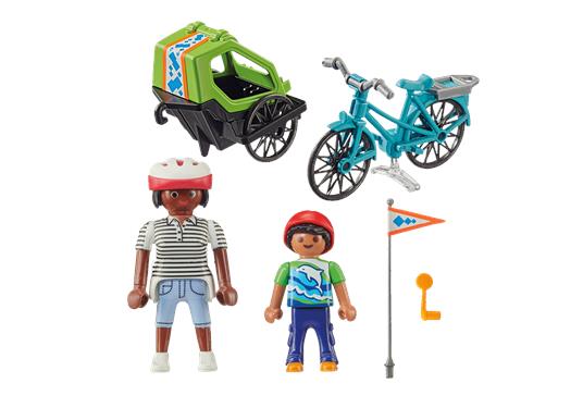 Playmobil 70601 Mamma Con Bicicletta