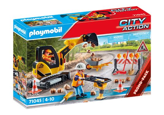 Playmobil 71045 Cantiere Stradale