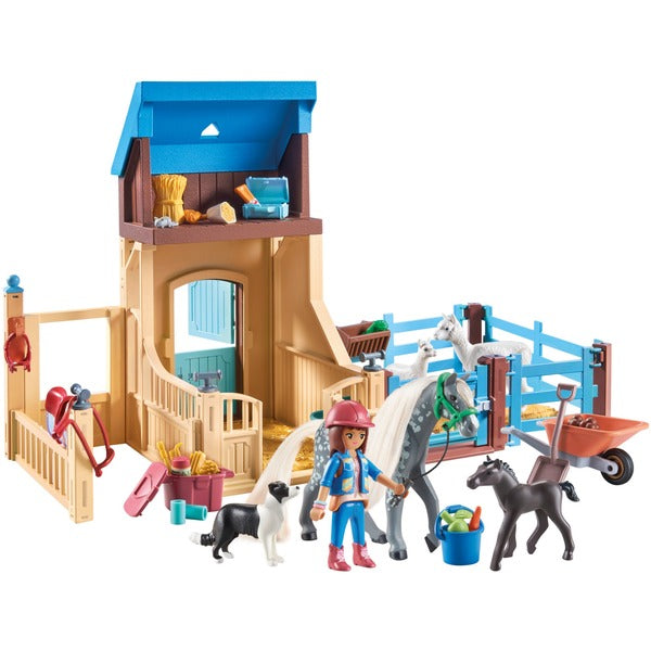 Playmobil 71353 Stalla Con Recinto