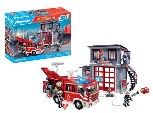 Playmobil 71603 Mega Set Dei Vigili Del Fuoco