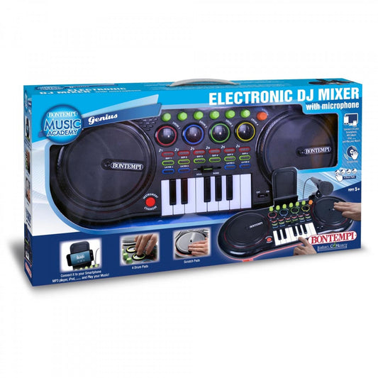 Dj Mixer Con Microfono E Connettore