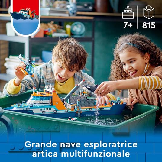 60368 Lego City Exploration Esploratore artico