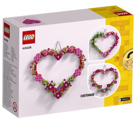 Lego 40638 Cuore ornamentale LEL Seasons and Occasions