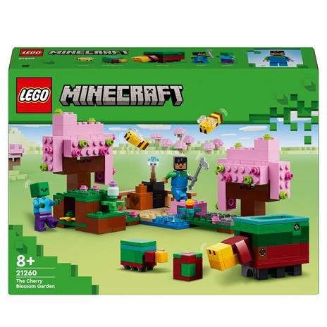 Lego Minecraft 21260 Il Giardino Del Ciliegio In Fiore,