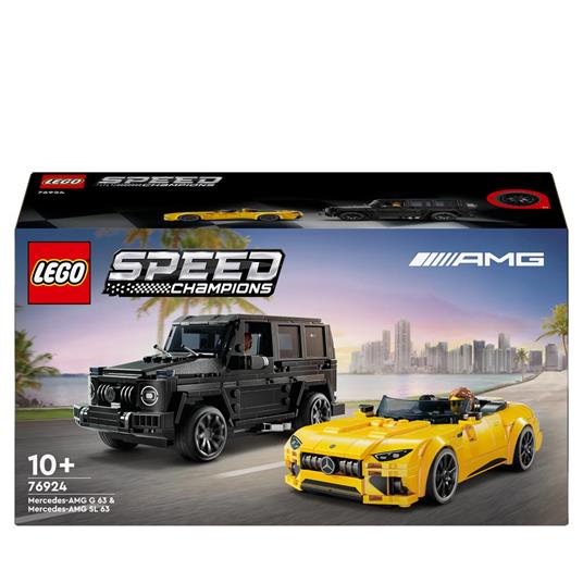 76924 Lego Speed Champions Mercedes-AMG G 63 e Mercedes-AMG SL 63