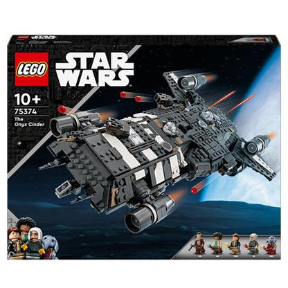 Lego Star Wars 75374 Onyx Cinder, Astronave Giocattolo