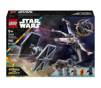 Lego Star Wars 75393 Mash-Up Tie Fighter E X-Wing