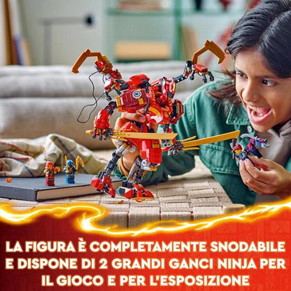 71812 Lego Ninjago Climber Mech ninja di Kai