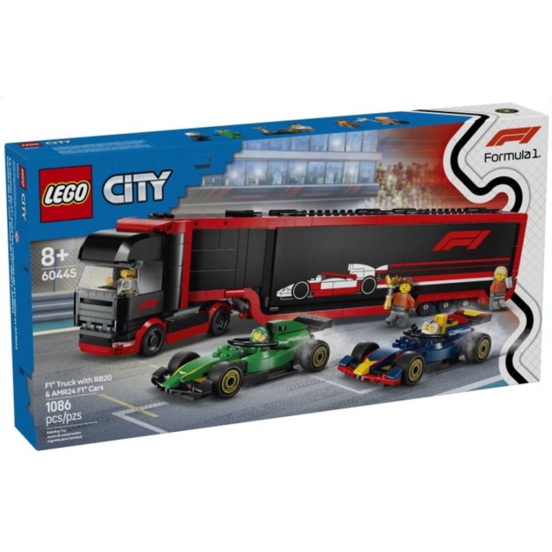 Lego 60445 tbd-City-Alicia-60445 City Formula 1