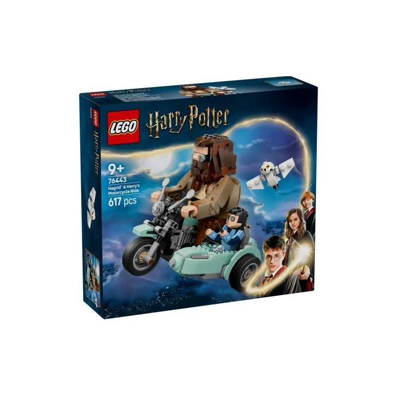 Lego 76443 Giro sul sidecar di Hagrid™ e Harry Harry Potter TM