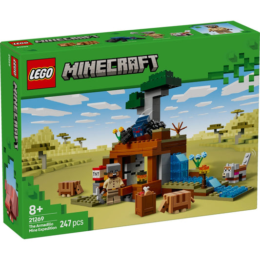 Lego 21269 Spedizione nella miniera dell’armadillo Minecraft