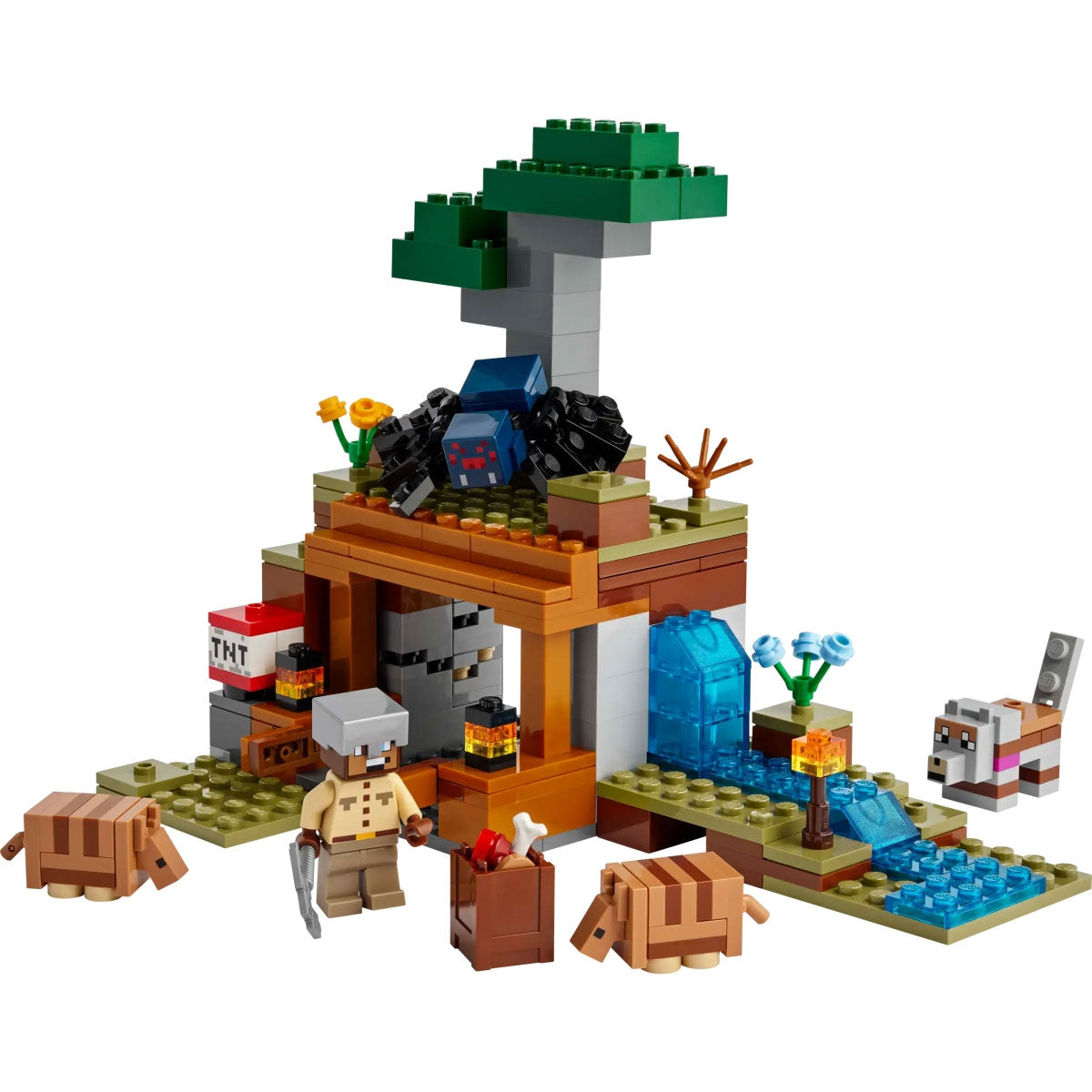 Lego 21269 Spedizione nella miniera dell’armadillo Minecraft