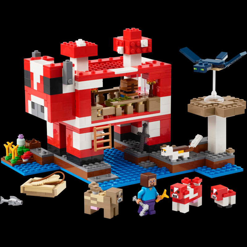 Lego 21270 La casa del Mooshroom Minecraft