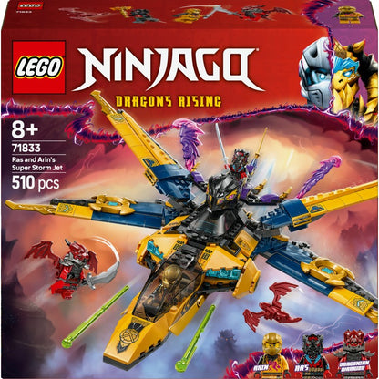 Lego 71833 Jet Super Storm di Ras e Arin Ninjago