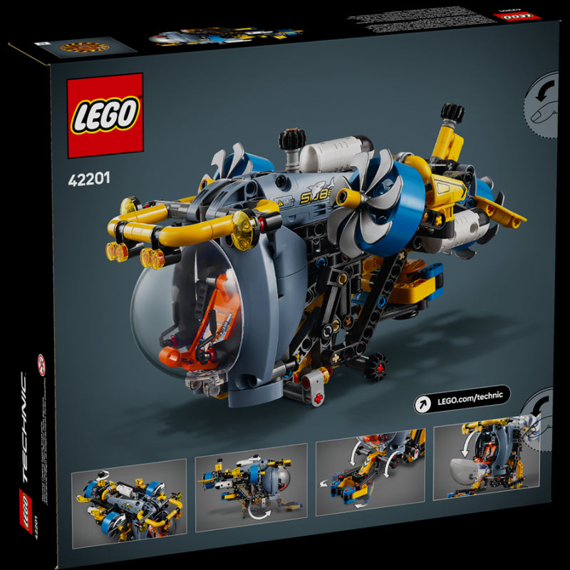 Lego 42201 Sottomarino per esplorazioni abissali Technic