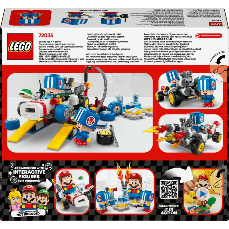 Lego 72035 Mario Kart™: Officina di Toad Super Mario