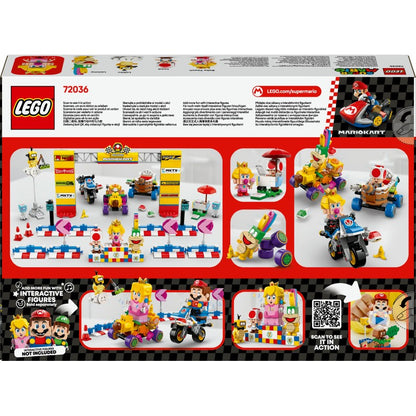 Lego 72036 Mario Kart™: Pack Baby Peach e Gran Premio Super Mario