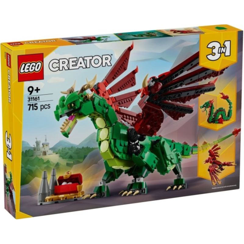 Lego 31161 Drago medievale LEGO Creator