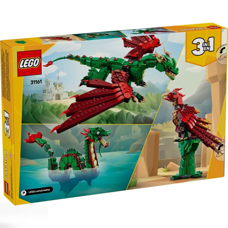 Lego 31161 Drago medievale LEGO Creator