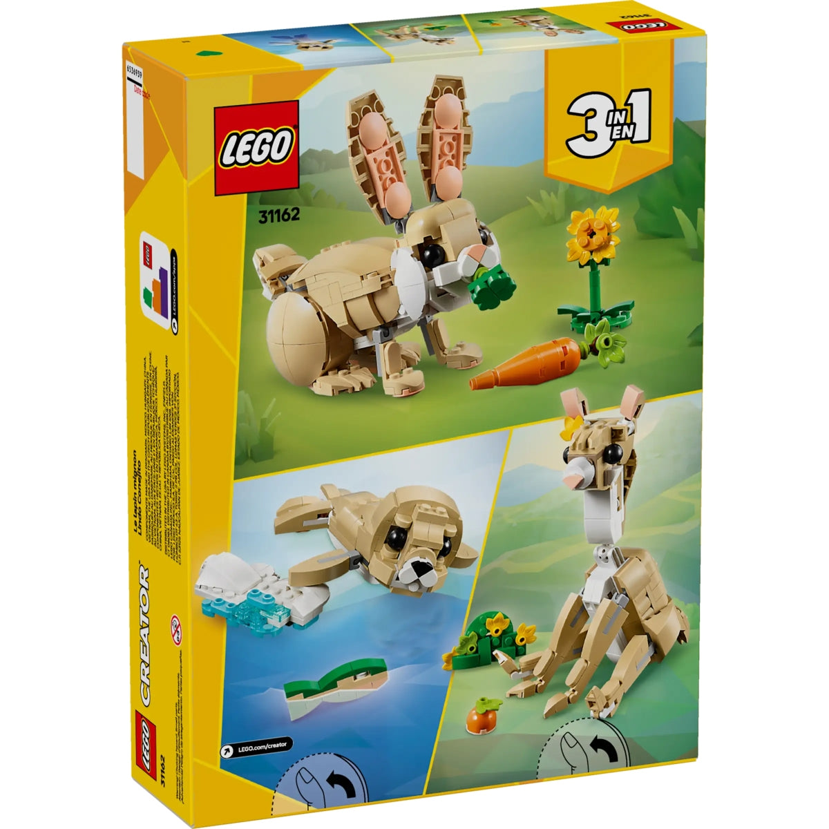 Lego 31162 Adorabile Coniglio LEGO Creator