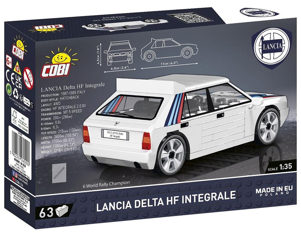 Lancia Delta HF Integrale - Bianco - COBI - Cod.24509