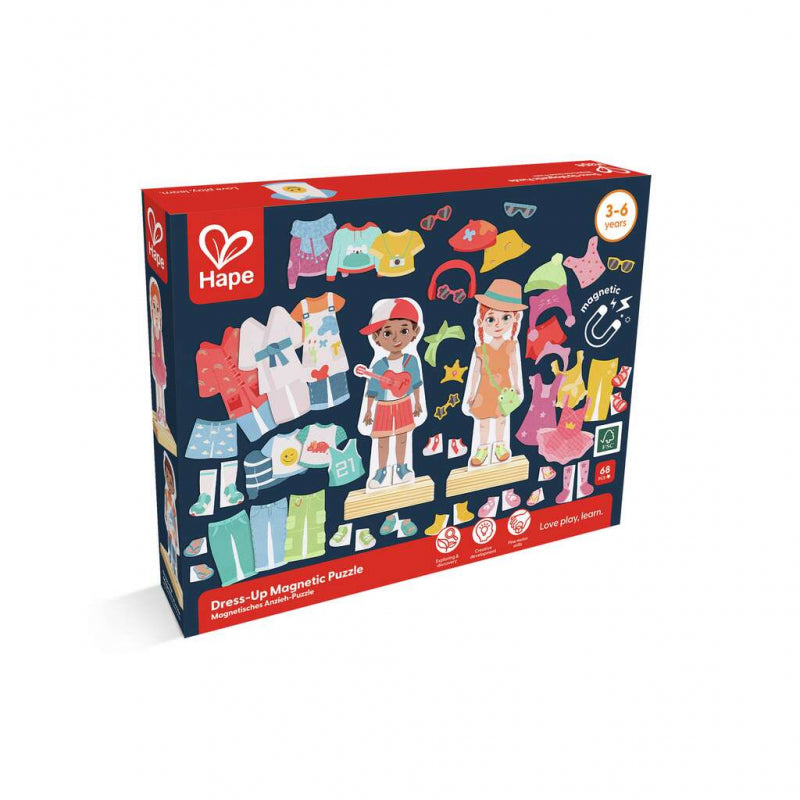 Hape Puzzle Abiti Magnetici