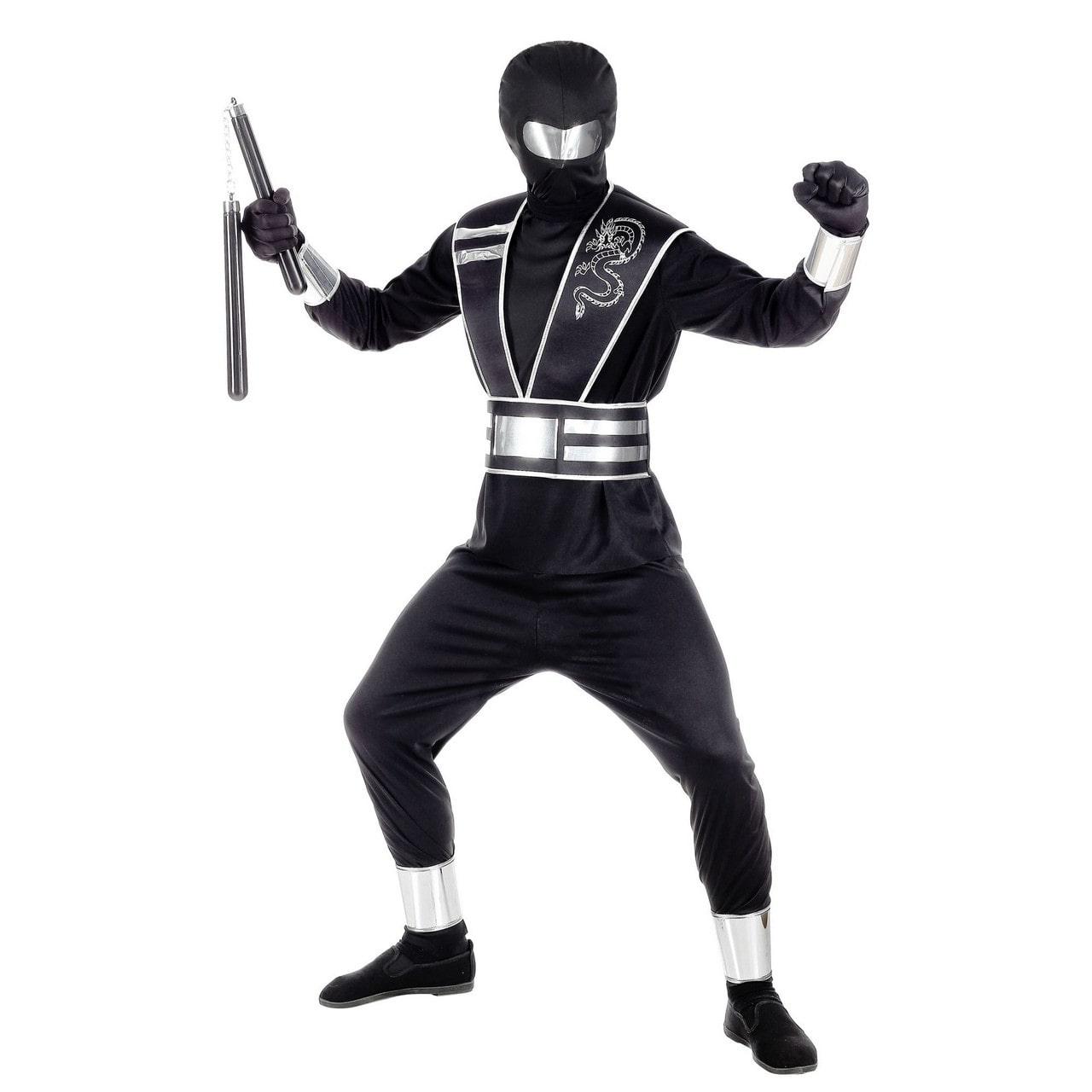 Costume Mirror Ninja (140 Cm / 8-10 Years)