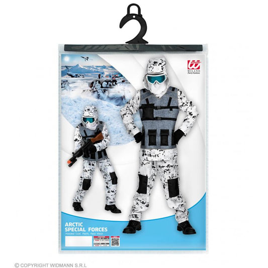 Costume Di Carnevale Arctic Special Forces   11-13 Anni