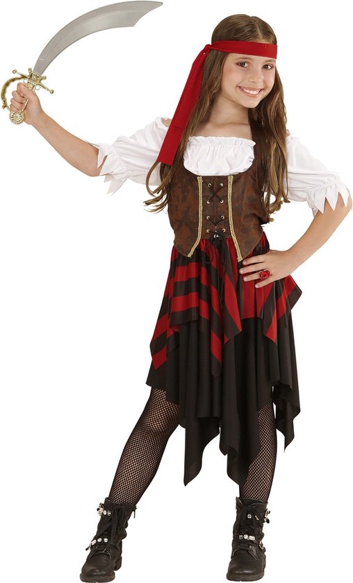 Piratessa (Vestito, Corsetto, Fascia Per Testa)