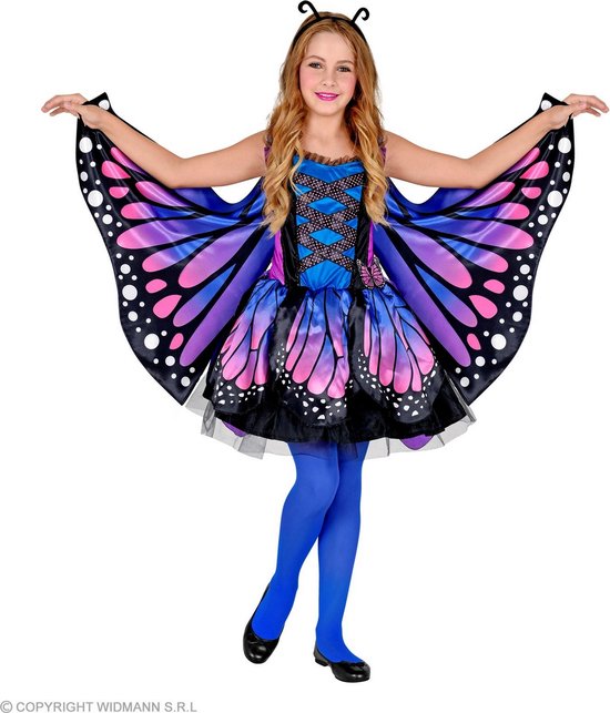 Costume Farfalla  (116 Cm / 4-5 Years)