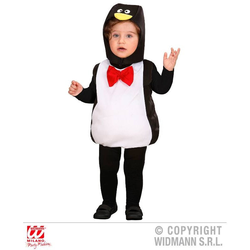 Costume Pinguino (Costume, Copricapo) (90-104 Cm / 1-3 Years)