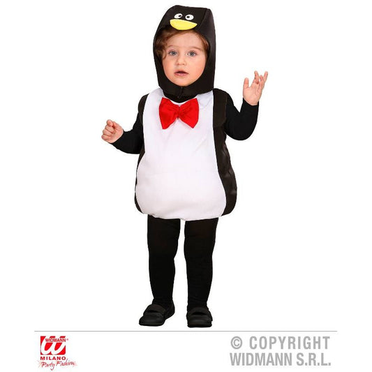 Costume Pinguino (Costume, Copricapo) (90-104 Cm / 1-3 Years)