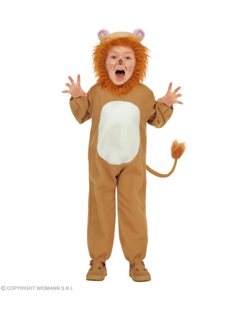 Costume Leoncino (Costume, Copricapo) (104 Cm / 2-3 Years)