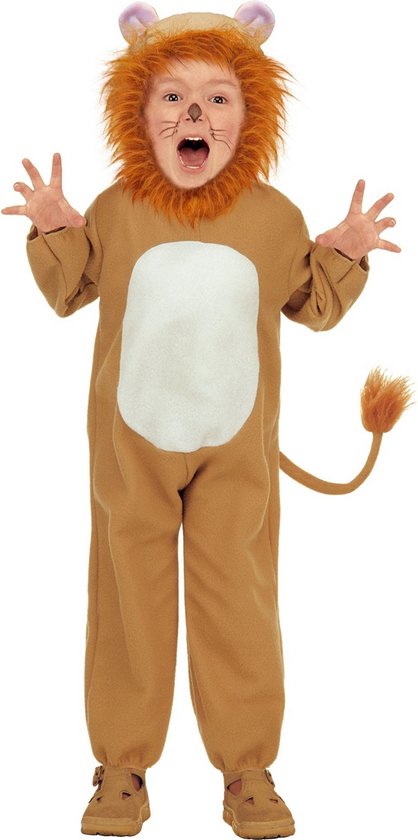 Costume Leoncino  (110 Cm / 3-4 Years)