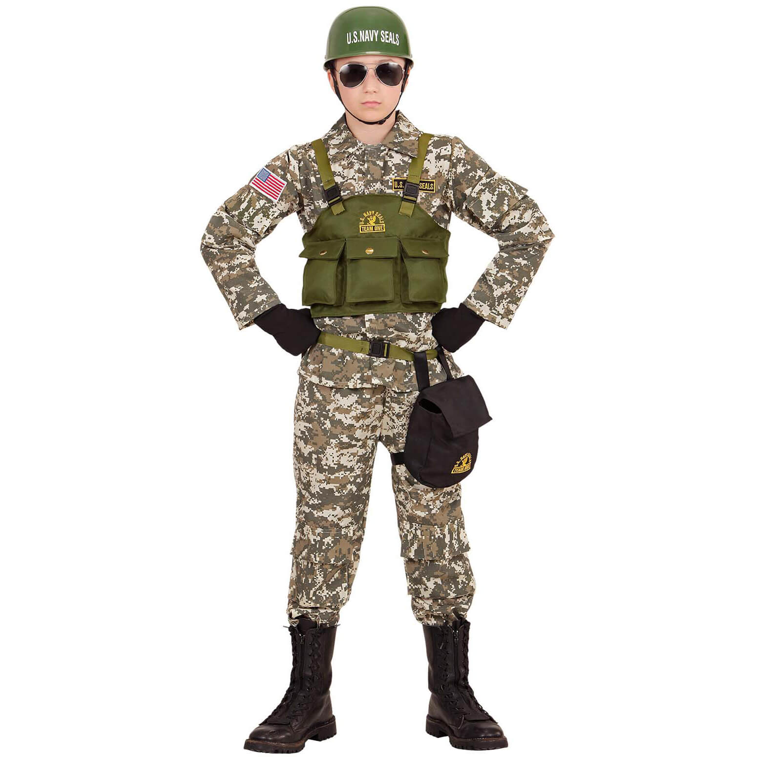 Costume Navy Seals (158 Cm / 11-13 Years)