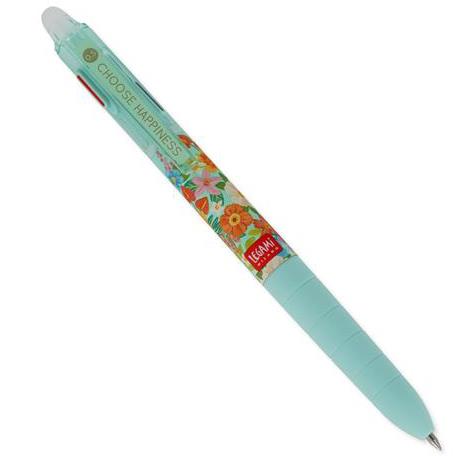 Legami  3-Colour Erasable Gel Pen - Make mistakes